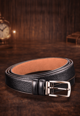 Imperial Croc Noir Belt