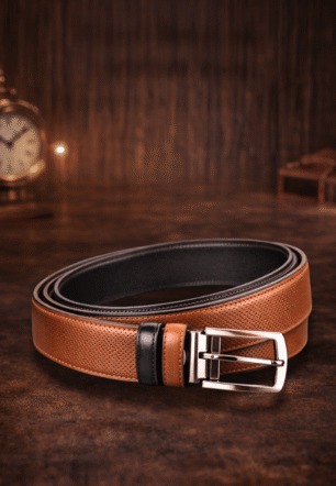 Sahara Perforé Belt