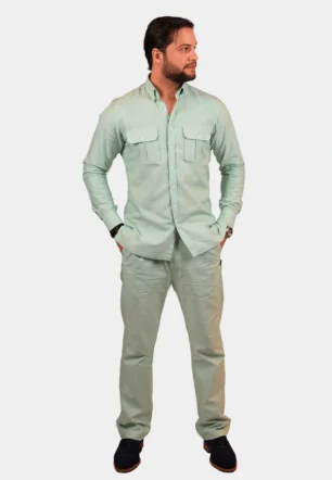 Sage Cotton Co-Ord Set