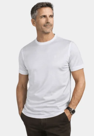 White Crew Neck T-Shirt