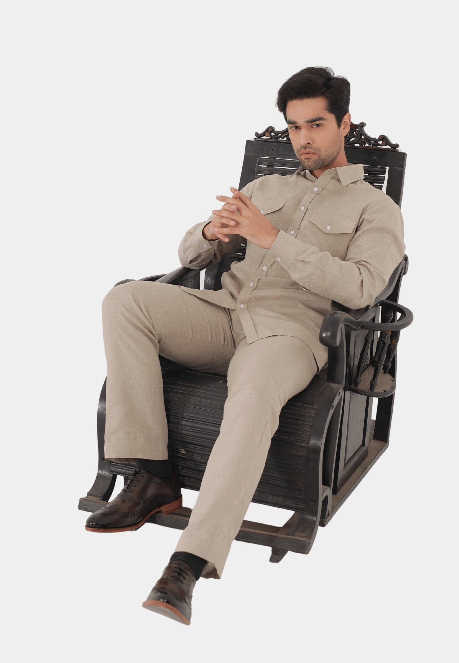 Sandstone Linen Co-Ord Set - Image 3