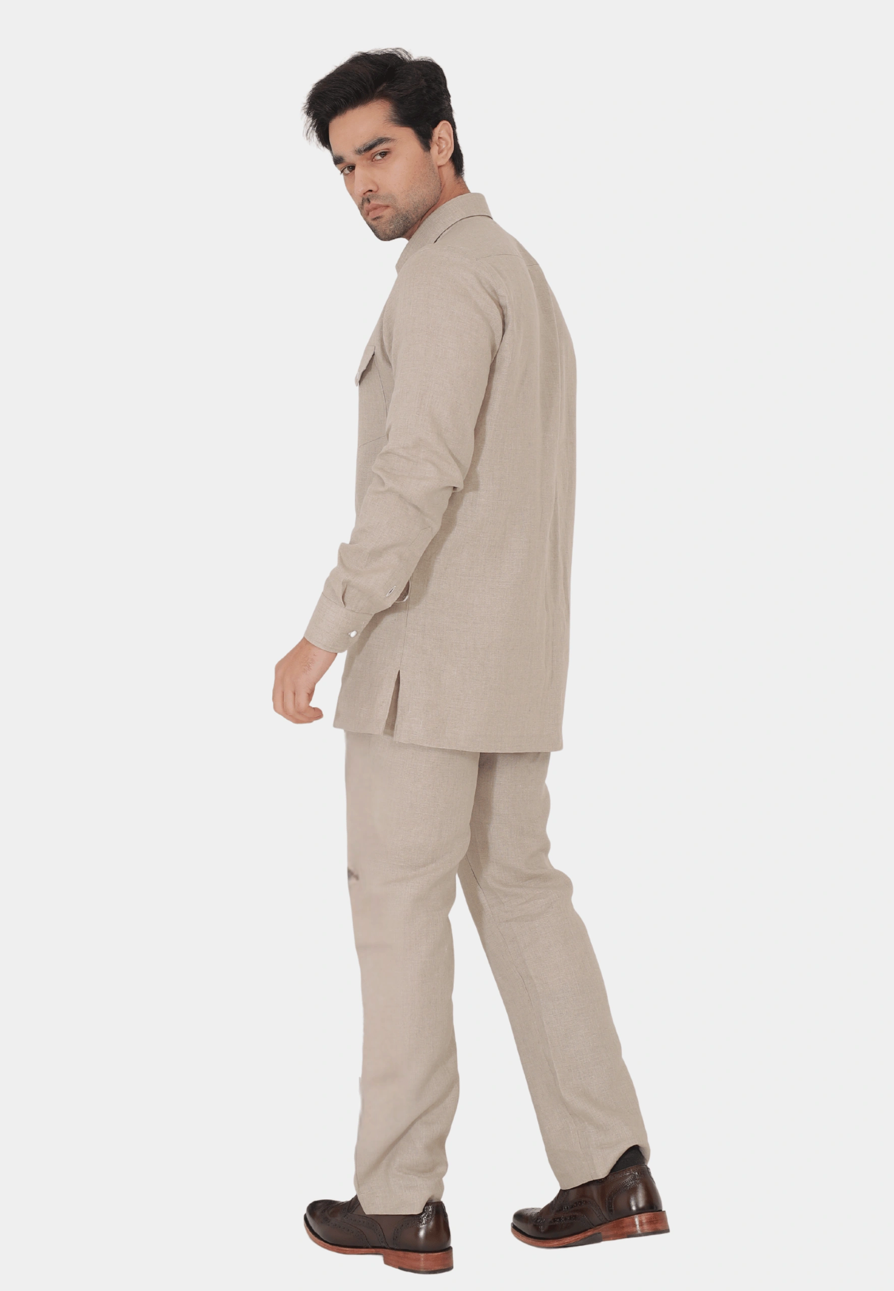 Sandstone Linen Co-Ord Set - Image 4