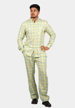 Pastel Plaid Co-Ord Set