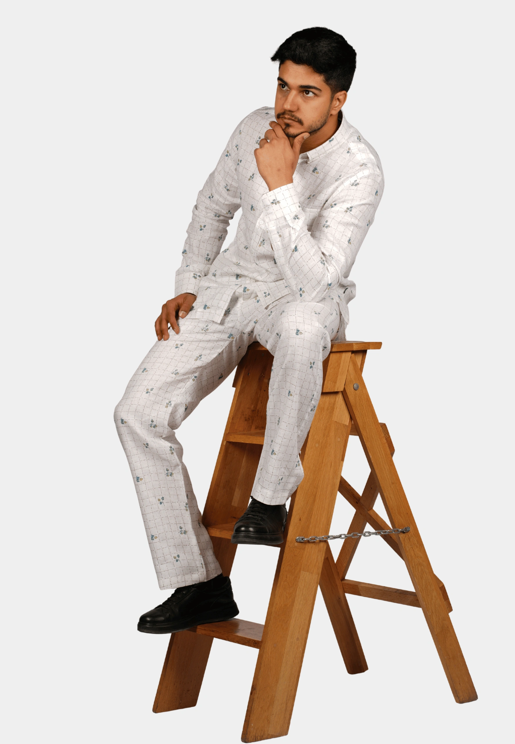 Ivory Bloom Co-Ord Set - Image 3