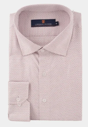 Blush Pink Pattern Shirt