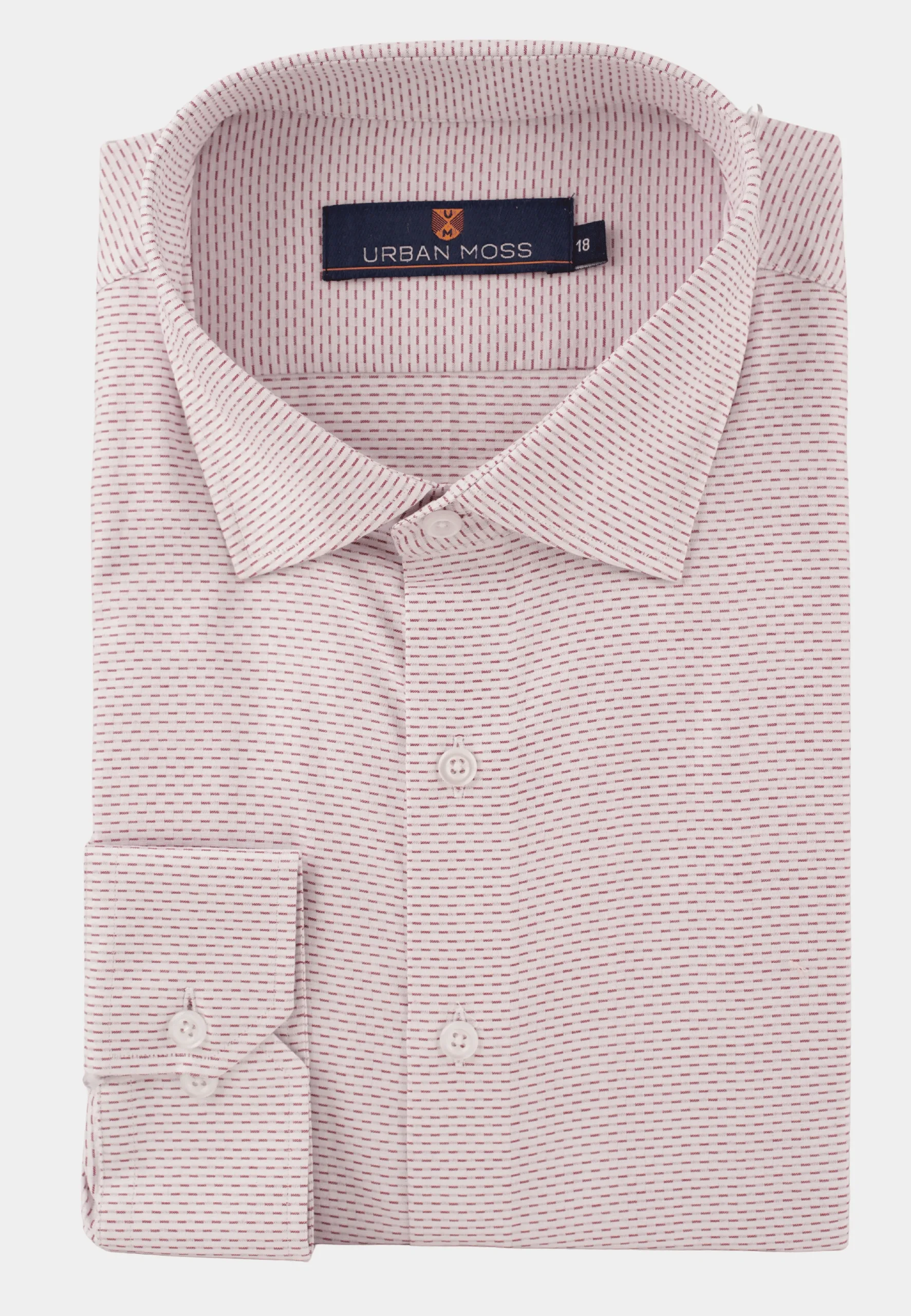 Blush Pink Pattern Shirt