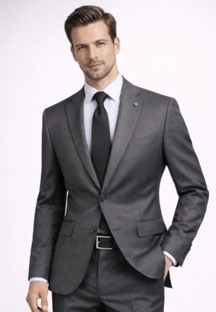 Regular Fit Suit – Gray
