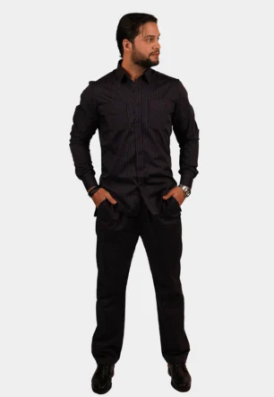 Midnight Stripe Co-Ord Set